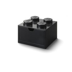 LEGO® scatola da tavolo 4 con cassetto - nero