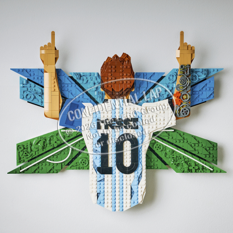 LEGO® LEGO® Editions 43018 Lionel Messi – Torjubel