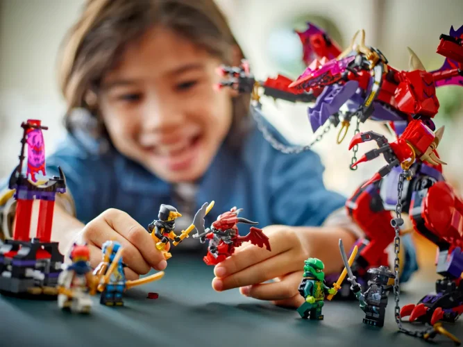 LEGO® Ninjago® 71832 Presa do Trovão - Dragão do Caos
