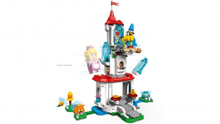 LEGO® Super Mario™ 71407 Katzen-Peach-Anzug und Eisturm – Erweiterungsset