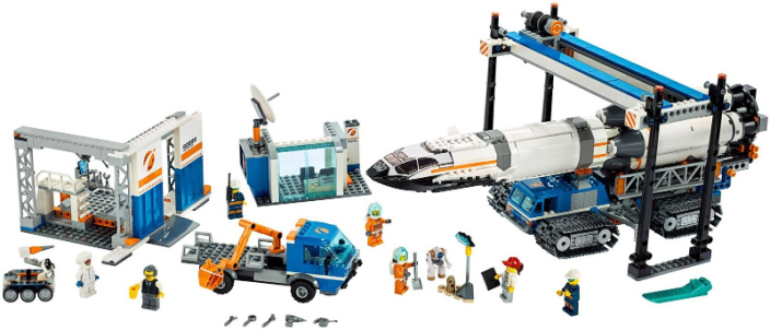 LEGO® City 60229 Montáž a přeprava vesmírné rakety - poškozený obal