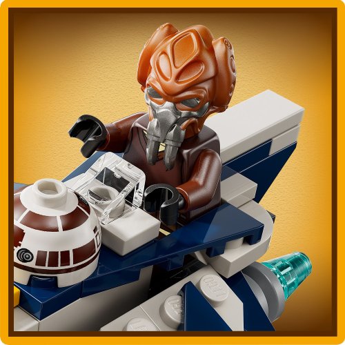 LEGO® Star Wars TM 75400 Microfighter Jedi Starfighter di Plo Koon