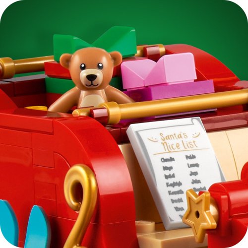 LEGO® 40499 Schlitten des Weihnachtsmanns