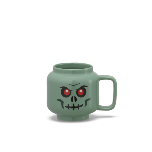 LEGO® caneca de cerâmica 255 ml - esqueleto - verde
