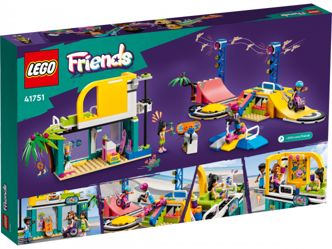 LEGO® Friends 41751 Parque de Skate