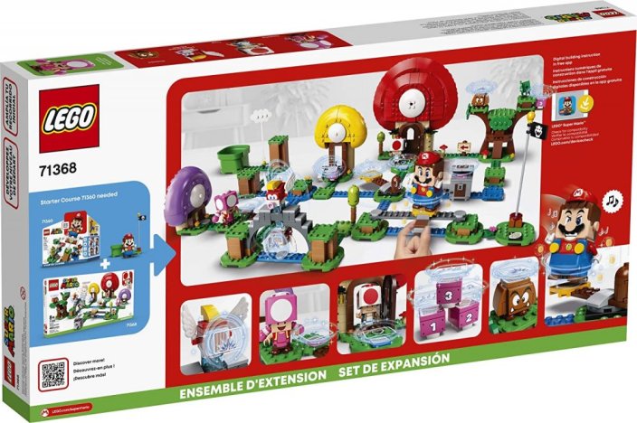 LEGO® Super Mario™ 71368 Ensemble d'Extension La chasse au trésor de Toad