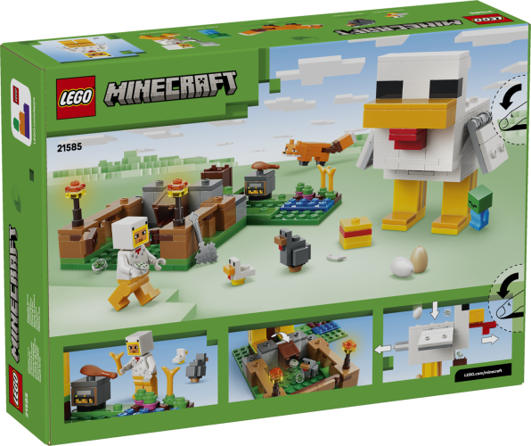 LEGO® Minecraft 21585 Hühnerfarm