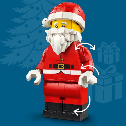 LEGO® Iconic 40820 Große Weihnachtsmann-Minifigur