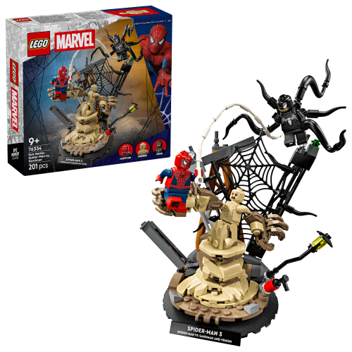 LEGO® | Marvel 76334 Epický súboj: Spider-Man vs. Sandman