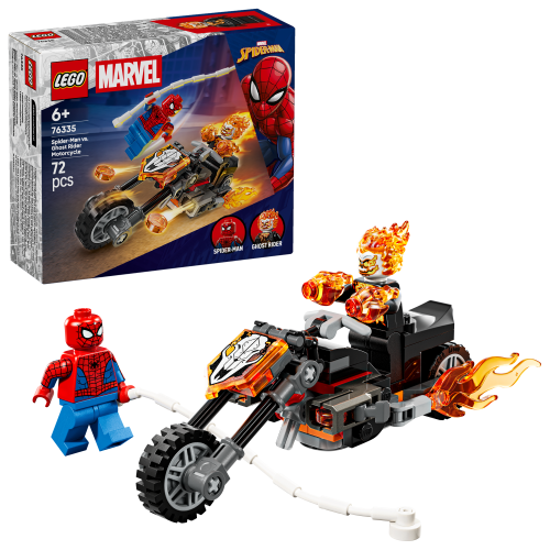 LEGO® Super Heroes 76335 Spider-Man contra Mota do Ghost Rider