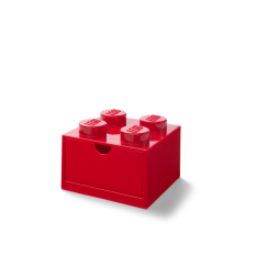 LEGO® scatola da tavolo 4 con cassetto - rosso