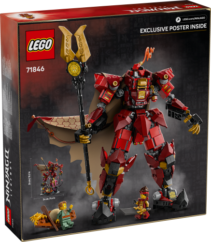 LEGO NINJAGO 71846 Robot Ohnivého rytíře