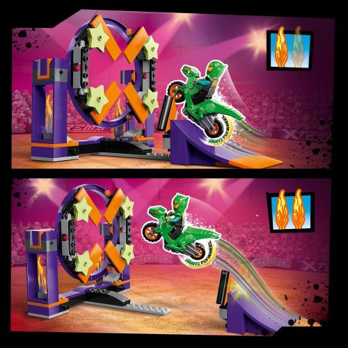 LEGO® City 60359 Sfida acrobatica: schiacciata sulla rampa