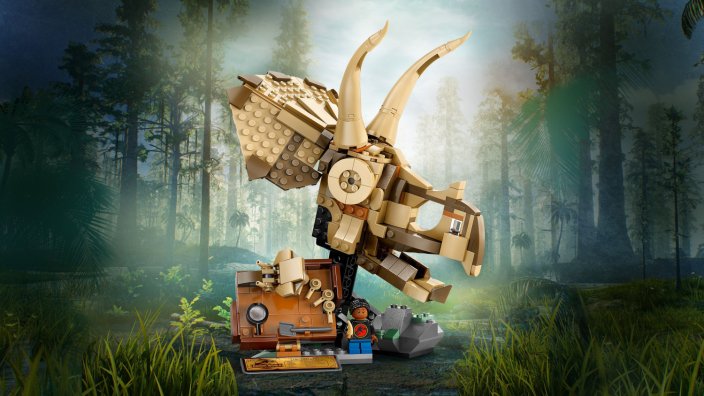 LEGO® Jurassic World™ 76969 Dinosaurier-Fossilien: Triceratops-Schädel