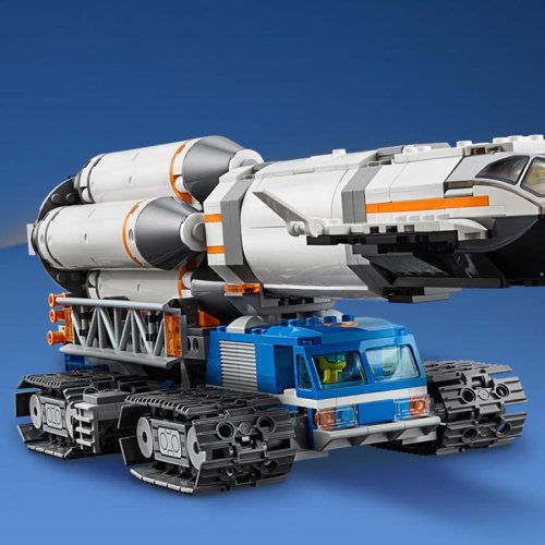 LEGO® City 60229 Montáž a přeprava vesmírné rakety - poškozený obal