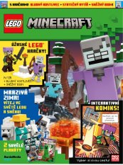 KOMIKS LEGO® Minecraft® 01/2026 - Minifigurka RYTÍŘ + BLUDNÝ KOSTLIVEC + SNĚŽNÝ BIOM