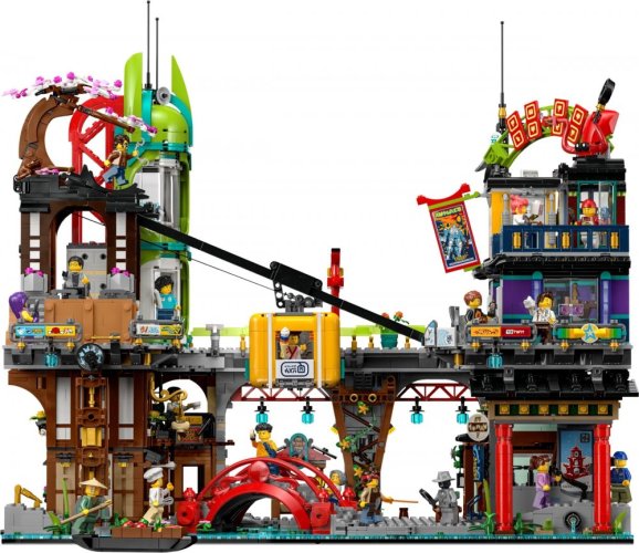 LEGO® Ninjago® 71799 Les marchés de NINJAGO® City