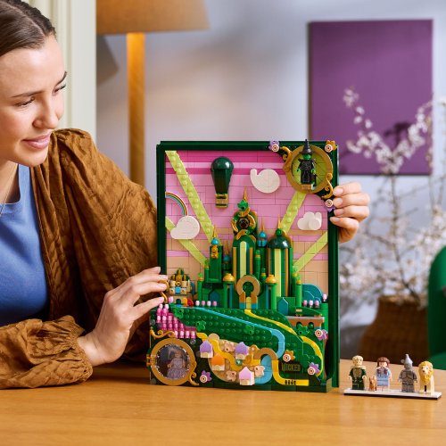 LEGO® Wicked 75685 Emerald City Wandkunst