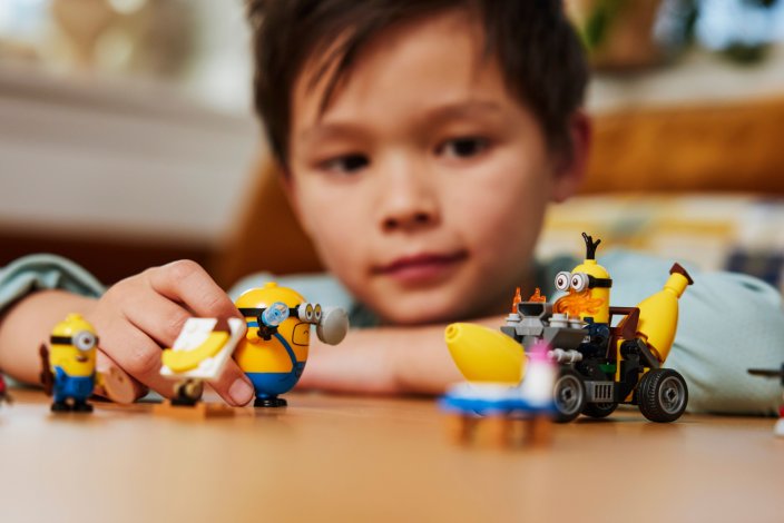 LEGO®  Despicable Me 4 75580 Minionki i bananowóz