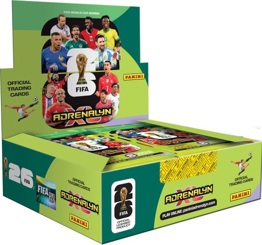FIFA WORLD CUP 2026 - ADRENALYN - karty - BOX (24 ks)