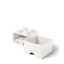 LEGO® Aufbewahrungsbox 4 mit Schublade - Weiß