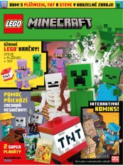 KOMIKS LEGO® Minecraft® 03/2025 - Minifigurka STEVE + PLÍŽIVEC + TNT