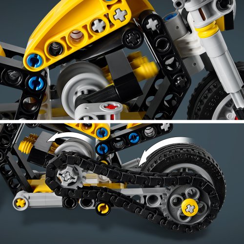 LEGO® Technic 42225 Moto jaune