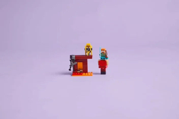 LEGO® Minecraft® 21266 Csata az alvilági lávatónál