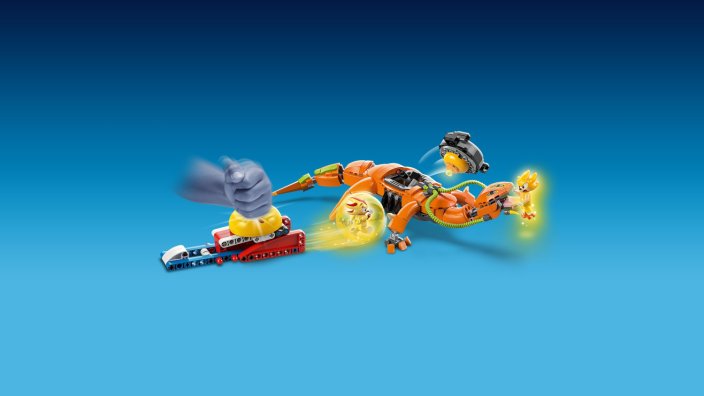 LEGO® Sonic the Hedgehog™ 77003 Super Shadow contre Biolizard
