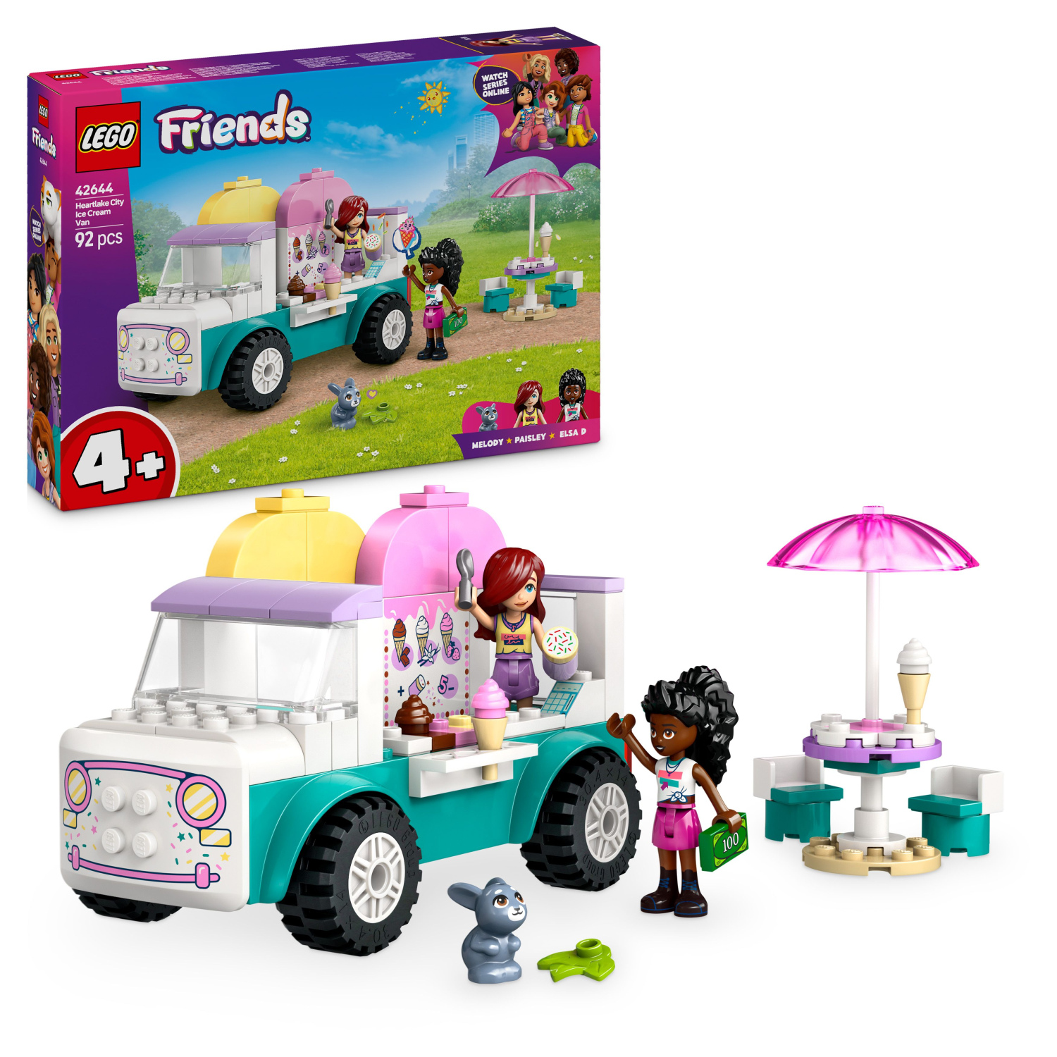 LEGO® Friends 42644 Camión de los Helados de Heartlake City
