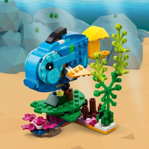 LEGO® Creator 3-en-1 31136 Le perroquet exotique
