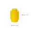 LEGO® Opbergdoos rond 123 x 183 mm - geel