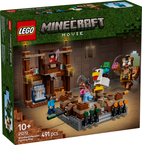 LEGO® Minecraft® 21272 Küzdőtér az erdei háznál