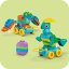 LEGO® DUPLO Town 10451 Dinosaures sur roues 3-en-1