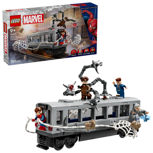 LEGO® Super Heroes 76321 La scène du train de Spider-Man et Docteur Octopus