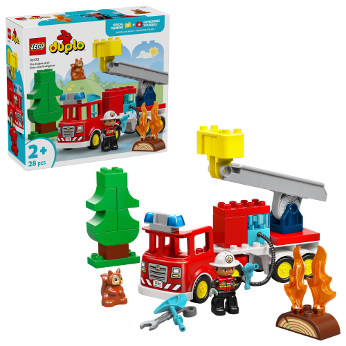 LEGO® DUPLO Town 10473 Löschauto mit Schlauch und Feuerwehrmann