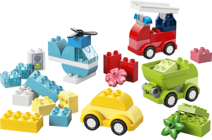 LEGO® DUPLO My First 10474 Les véhicules créatifs