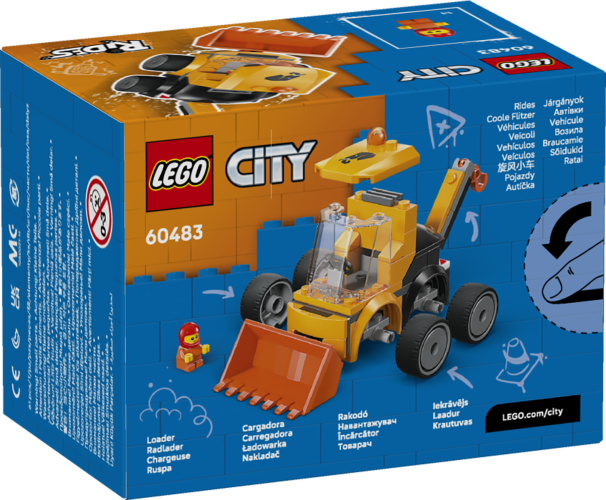 LEGO® City 60483 Coole Flitzer – Radlader