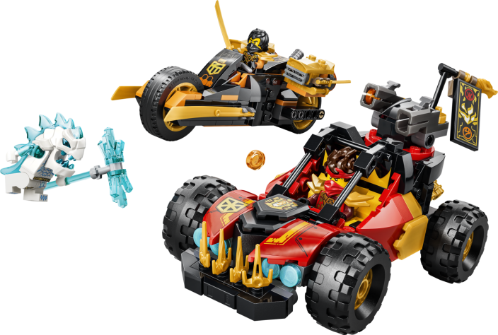 LEGO® Ninjago 71864 Kais und Coles Kombi-Flitzer