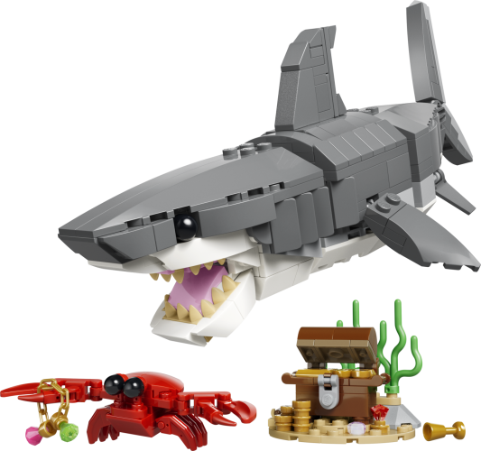 LEGO® Creator 31381 Le redoutable requin et le coffre au trésor