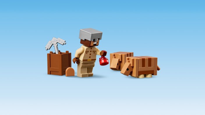 LEGO® Minecraft® 21269 Die Expedition zur Gürteltiermine
