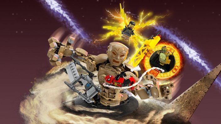 LEGO® Marvel 76280 Spider-Man vs. Uomo sabbia: Battaglia finale
