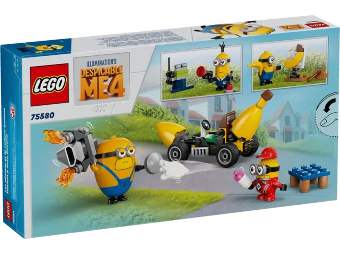 LEGO®  Despicable Me 4 75580 Minionki i bananowóz