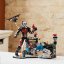 LEGO® Marvel 76314 Amerika Kapitány: Polgárháború csatajelenet