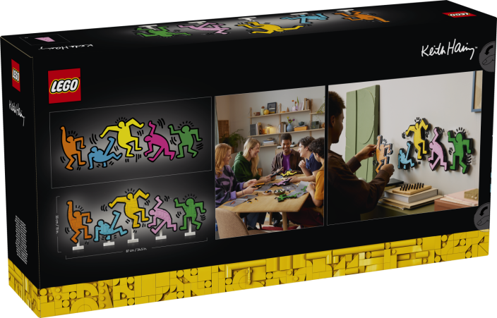 LEGO® ART 31216 Keith Haring – Les figures dansantes
