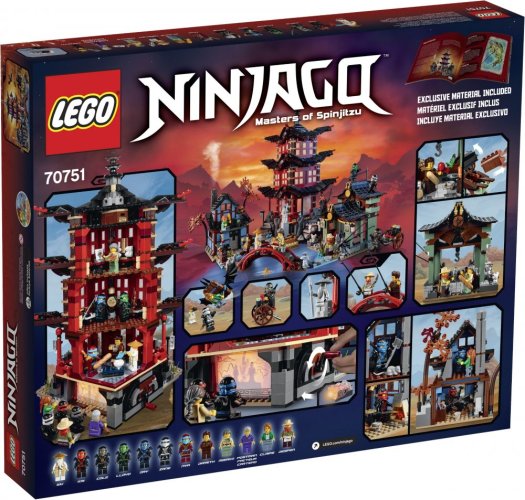 LEGO® Ninjago® 70751 Templo de Airjitzu