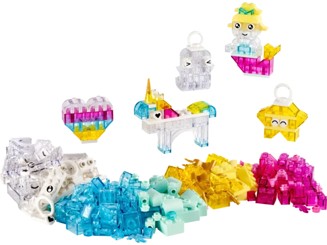 LEGO® Classic 11040 La boîte de briques transparentes magiques