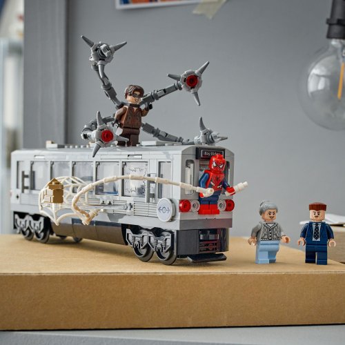 LEGO® Super Heroes 76321 La scène du train de Spider-Man et Docteur Octopus