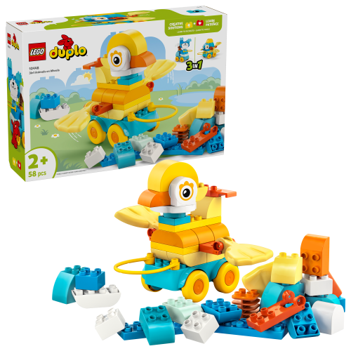 LEGO® DUPLO Town 10448 Animaux sur roues 3-en-1