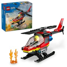 LEGO® City 60411 L’hélicoptère de secours des pompiers